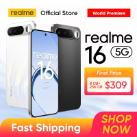 [New Launch] realme 16 5G Smartphone NFC 6.57" 120Hz AMOLED Display Dual 50MP AI Camera 7000mAh Battery 60W Charge IP69 Pro