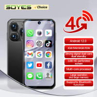 SOYES XS19 Pro 4GB RAM 64GB ROM Android 12.0 Smartphone 1950mAh Face ID 4G LTE Type-C OTG 3.88 Screen Small Phone