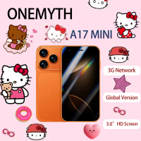 ONEMYTH A17 Mini Pocket Smartphone, Android 3G Dual SIM Phone, 2GB RAM 16GB ROM, Built-in Google Play Store