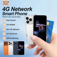 NEW SERVO Mini Android Smartphone 4G LTE Play Store 3GB RAM 64GB ROM WhatsAPP WiFi 2 SIM Standby 4.5" Small Pocket Smart Phones