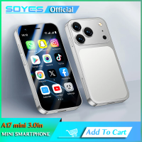 SOYES A17 mini Smartphone 3.0" Display 2GB RAM 16GB ROM Face Unlocked Dual SIM Standby Dual Camera 3G Network Gift Little Phone