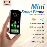 SERVO A1 PRO Mini Smartphone 4G LTE AI Translation 3GB+32GB Android 12.0 OS Play Store WiFi Face ID 2SIM 3.75" Small Smart Phone