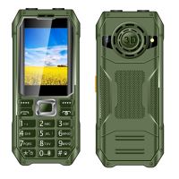 Cheap Price Big Button Outdoor Mobile Phone Long Battery Life Dual SIM SOS Dial Two Torch Speed Dial Blacklist MP3 Video Durable
