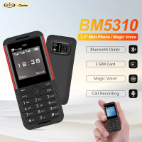SERVO BM5310 Mini Mobile Phone 2G GSM Magic Voice Bluetooth Call Blacklist Speed Dial MP4 FM Radio Small Cellphone 3 SIM Standby