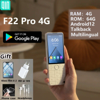 Qin Smart Phone F22 Pro Google Available Android 12 4G Smart Touch Screen Keyboard keys Mobile Phone 4 64GB