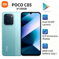2026 Newest Model POCO C85 Global Edition 6.9-Inch HD Display 8GB RAM 256GB Storage 5000mAh Battery Smartphone