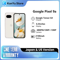Global New Google Pixel 9a 6.3" 1080 x 2424 pOLED 120Hz 5100mAh Wired Google Tensor G4 Titan M2 8G RAM 128 / 256G Smartphone