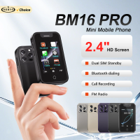SERVO BM16 PRO Mini Feature Mobile Phone 2G GSM 2.4" Touch Screen Magic Voice Call Recording FM Radio Dual SIM Small Cellphones