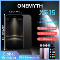 ONEMYTH XS15 Mini Smartphone | 3.0-inch Screen+Android 8.1 | 2+16GB Memory | Dual SIM 3G | Play Store | Multi Color Selection