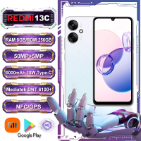 [EU/US/UK specifications] 6.74" large display Original smart phone Redmi 13C 4G 8GB+256GB 5000mah Long battery life music phone