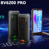 Blackview BV6200 Pro Rugged Phone 6GB+128GB Helio P35 Octa Core 13000mAh With 18W Fast Charg Android 13 Smartphone