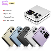 I15 Pro Flip 2G Phone 2.4inches MTK GSM Cellphone Dual SIM Camera Torch Bluetooth Type-C 1300mAh Multi-color Mobile Phone