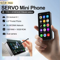 SERVO S25 Ultra Pocket Smart Mobile Phone Built-in Stylus 3G WCDMA 16GB ROM Android System Whatsapp WiFi 4.0" Small Smartphones