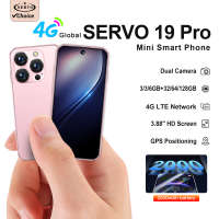 SERVO 19PRO 4G LTE Mini Smartphone Android 12.0 System 6GB+128GB Play Store WiFi Face Unlock Dual SIM 3.88" Pocket Smart Phones
