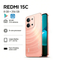 Xiaomi Redmi 15C 6.88" Screen Big Battery 4G LTE Cell Phone Dual SIM Android Smartphone Global Version Cheap Phone Smartphone