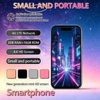 ONEMYTH M17 Pro Mini Smartphone | 4.0" HD, 2000mAh, Dual SIM 4G LTE | Android Backup Phone (2GB+16GB / 3GB+64GB)