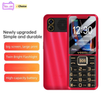 YEEMI K3+ 4G Cellphone 2.4inches Dual SIM Card LTE 2500mAh Bluetooth Camera Mobile Phone Type-C Bar Phone