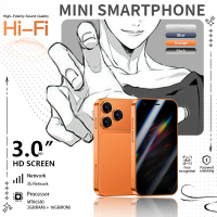 ONEMYTH Tiny Pocket Phone 3.0 Inch Portable Backup Phone, 2GB RAM 16GB ROM Dual Standby 3G Smartphone, Support GPS WhatsApp