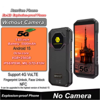 Without camera Explosion-proof X3 Phone RAM 8+8GB ROM 256GB Screen 5G Net Android 15 GPS 5.65"inch No Camera Support OEM