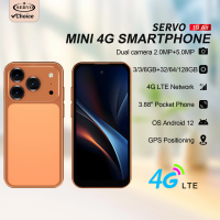 SERVO 19Air Android Mini Smartphone 4G LTE Dual SIM 6GB+128GB OTG Play Store Face Unlock 3.88" Screen Small Mobile Phone 2000mAh