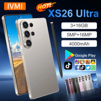 IVMI XS26 Ultra Smartphone 4G Dual Card Dual Standby Android10 3GB RAM 16GB ROM Global Version 3500mAh Battery Mobile Phones