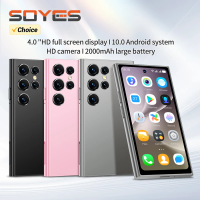 SOYES S25 Pro 4.0" Mini Smartphone 2GB RAM 16GB ROM Android10.0 Face Recognition Unlock 2000mAh 3G Network Small Mobile Phone