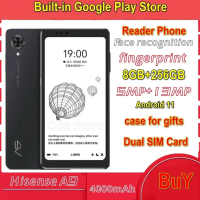 Hisense A9 E-Ink Display Phone 6.1 Inch Electronic Book Reader Multi-language Support Google Play HIFI Cold/Warm Backlight