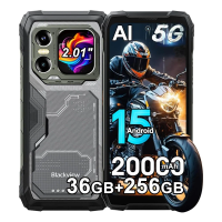 Blackview XPLORE 1 AI 5G Unlocked Rugged Phone Android 15, 20000mAh, 36GB+256GB/TF 2TB, 6.78" 2.4K 120Hz Rugged Smartphones