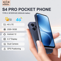 SERVO S4 PRO 4G LTE Mini Smartphone Android OS 4" Fullview Display 2GB+16GB Facial Unlock GPS Dual SIM Tiny Pocket Mobile Phones