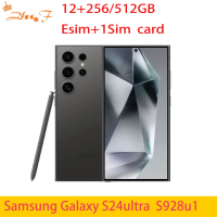 Samsung Galaxy S24 Ultra s24u s928B/DS s928u1 S928b/ds 108MP 256GB/512GB R0M 200MP 5000mAh 6.8" Snapdragon 8 cell phone