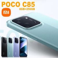 XIAOMI POCO C85 fashion smartphone 8GB+256GB/6000mah battery capacity/side fingerprint/facial recognition/GPS/NFC
