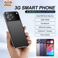 SERVO A17 PRO Android Smartphone 6.79" Large Display 64GB ROM Google Play WiFi 5000mAh Fingerprint Unlock 3G Smart Mobile Phones