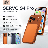 SERVO S4 PRO Mini Smartphone Android OS 4G LTE 4" Fullview Display Dual SIM 2+16GB Facial Unlock GPS Small Smart Mobile Phones