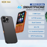 SERVO F6 ULTRA Touch Screen Smartphone 4G Network 2GB+16GB Android System WiFi Play Store GPS Flashlight 2SIM Button Smart Phone