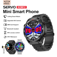 SERVO KOM12 Built-in GPS Smartwatch 4G LTE Android OS 1.62" Touch Display 32GB ROM Waterproof Face Unlock Smart Watch Men Women