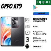 OPPO A79 8+256GB Smartphone with Face Recognition, Fast Charging, and Full-Screen DisplayIdeal As A Backup Phone for Students