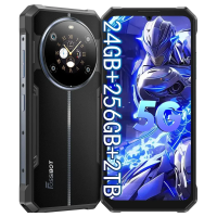 Fossibot [F109] 5G Rugged Phone 24GB(8+16) 256GB 10600mAh 6.745" Android 14 NFC 50MP Camra Dual Screen Face ID Smartphone