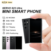 2026 SERVO S23 Mini Android OS Smartphone 3G WCDMA 2GB+16GB Google Play WhatsAPP WiFi 3.0" Cute Small Smart Phones 2 SIM Standby