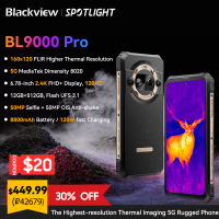 [World Premiere] Blackview BL9000 PRO 5G Rugged Smartphone 6.78'' FHD 12GB 512GB Infrared Imaging Camera FLIR 8800mAh Android 14