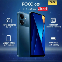Xiaomi POCO C65 8GB+256GB Mobile Phone 90Hz Smooth Display 50MP Ultra-Clear Camera 5000mAh Battery NFC Dual SIM Mobile Phones