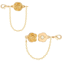 5pcs Rose Magnet Connected Clasp Pendant Magnetic Buckle For DIY Necklace Bracelet Connectors Jewelry Making Findings Accessorie