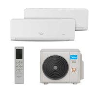Ar Condicionado Multi Bi Split Hw Inverter Springer Midea 1x12000+1x24000 Btus Quente/Frio 220V 38MBMA36M5