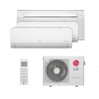 Ar Condicionado Multi Tri Inverter LG 24.000 Btus (2x Evap Hw 9.000 e 1 Evap 12.000 Cassete 1 Via) Quente/Frio 220V Monofásico