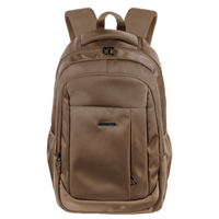 Mochila Grande 2 Compartimentos Notebook 17' Sestini Work 2 - Marrom