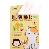 Máscara Facial Para Crianças Hidratante - Kiss Ny Único