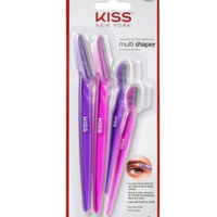 Kit combo de navalhas para sobrancelha kiss ny único