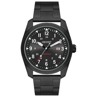 Relógio masculino orient analógico calendário mpss1042 p2px preto