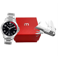 Relógio mondaine analógico 99701g0mvne1k prateado