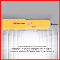 Network Cable Tester, Portable Telephone Line Finder RJ11 Network Short Circuit Tester RJ11 Cable Tracke-A68X