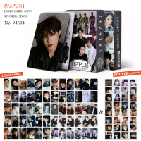 92pcs EXO New Album REVERXE Photocards Stickers Kpop Merch Lomo Cards Set Fans Collection Cards Gifts